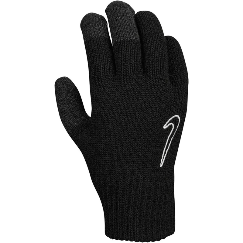 Image of Nike Knitted Twisted Grip Gloves Black male