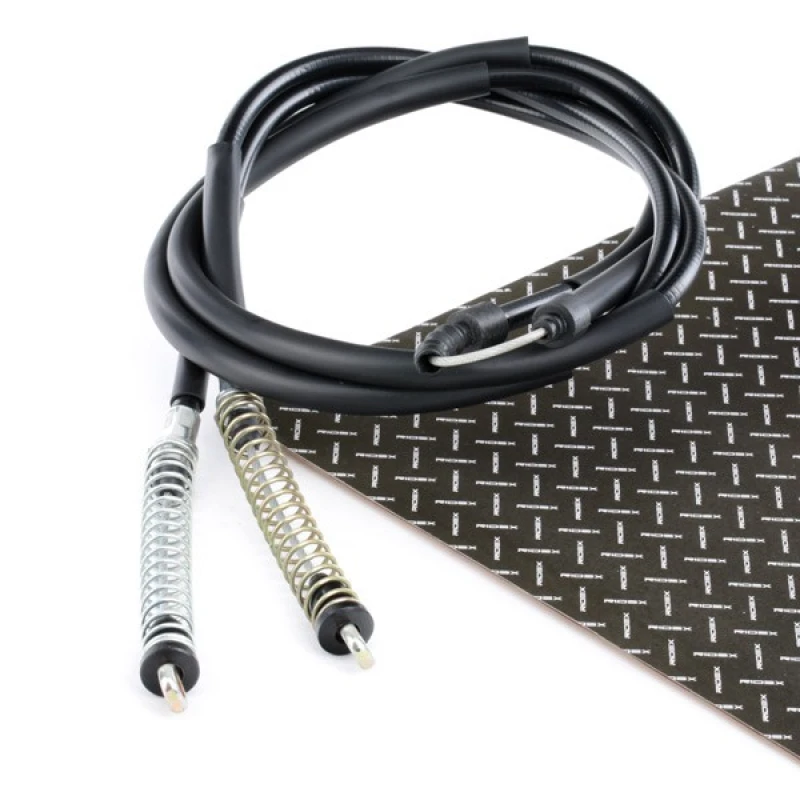 Image of RIDEX 124C0139 Brake Cable Right Rear, 2670/1123x2mm Cable,parking brake (124)