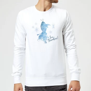 image of Frozen 2 Ice Breaker Sweatshirt - White - XXL