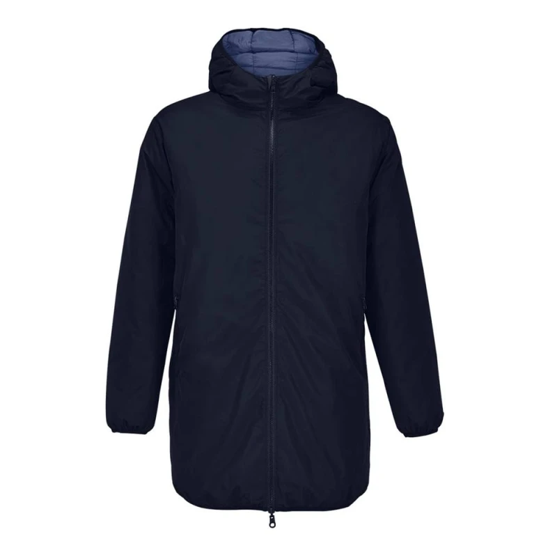 Image of SOL'S Mens Reversible Parka in Navy Size: XS Navy Male XS