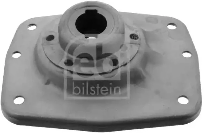Image of FEBI BILSTEIN 47917 Top strut mount Front Axle Left, without ball bearing Elastomer Suspension Strut Support Bearing (1180)