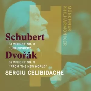 image of Schubert Symphony No 8 Unfinished/Dvorak Symphony No 9 by Franz Schubert CD Album