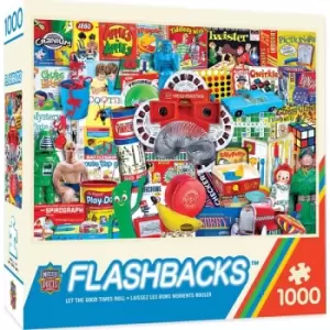 Image of Masterpieces Puzzle Flashbacks Let the Good Times Roll Puzzle 1000 piece jigsaw puzzle