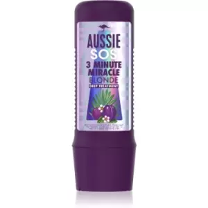 Image of Aussie SOS 3 Minute Miracle Moisturizing Conditioner for Blonde Hair 225 ml
