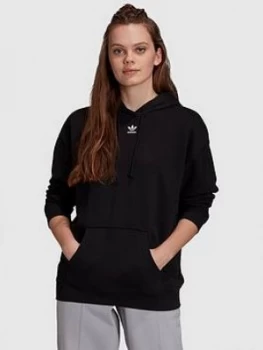 Image of Adidas Originals Trefoil Essentials Hoodie - Black