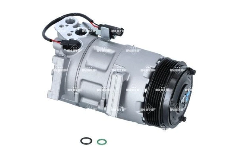 Image of NRF 32854 AC Compressor EASY FIT PAG 46, with seal ring, with gaskets/seals Compressor,air conditioning (447)