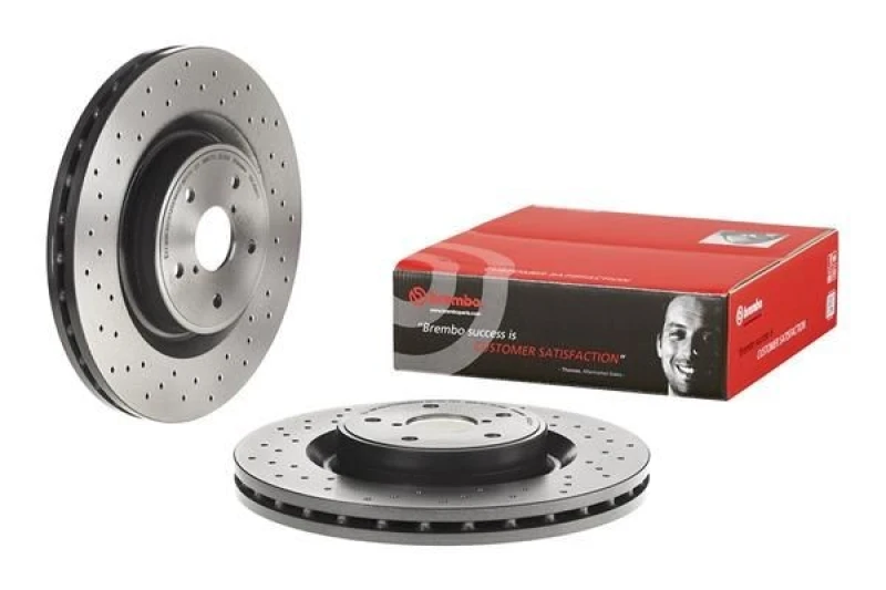 Image of BREMBO Brake disc BREMBO 09.C828.11