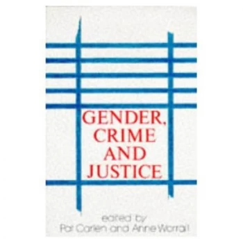 Image of Gender Crime and Justice by Pat Carlen and Anne Worrall Paperback