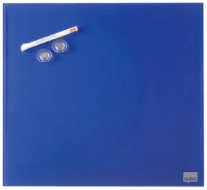 Image of Nobo Diamond Drywipe Board Magnetic 300x300mm Blue