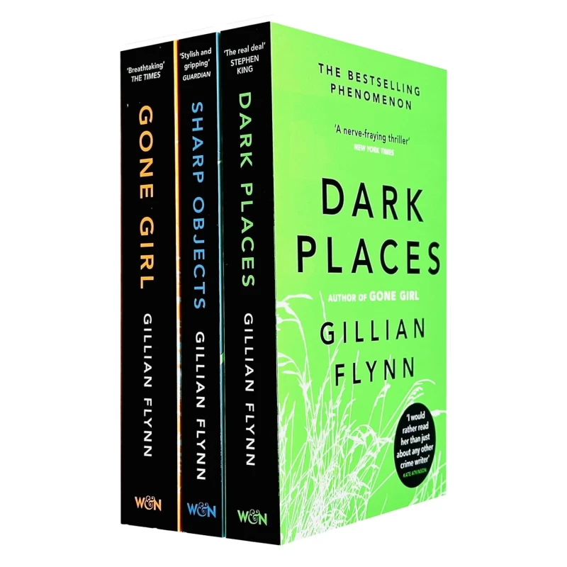 Image of Gillian Flynn 3 Books Series Collection Set (Gone Girl, Sharp Objects & Dark Places) Gillian Flynn Books