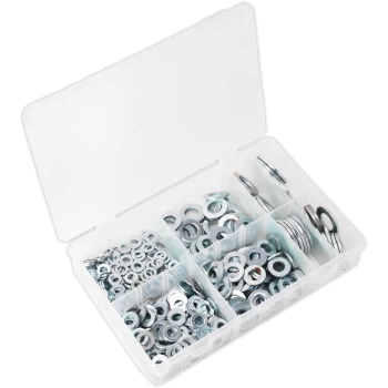 image of Sealey 495 Piece Flat Washer Assortment Metric