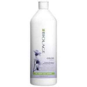 image of Biolage ColorLast Purple Shampoo for Blonde Hair 1000ml