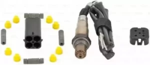 Image of Bosch 0258986602 Lambda Sensor LS602 Oxygen O2 Exhaust Probe 4 Poles