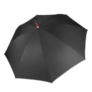 image of Kimood Unisex Auto Open Walking Umbrella (One Size) (Dark Grey)