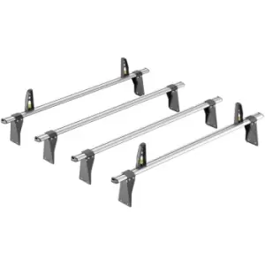 Image of Van Guard VG153-4 Ford Transit x4 ULTI Van Roof Bars 2000-2014 Aluminium