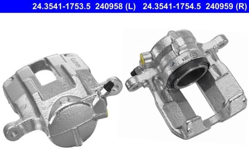 Image of ATE 24.3541-1753.5 Brake caliper without holder Brake Caliper (78)