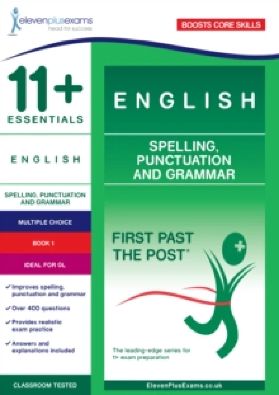 Image of Eleven Plus Exams 11+ Essentials English: Spelling, Punctuation and Grammar Book 1 Paperback Multi