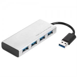 image of 2-Power 4-Port USB 3.0 Hub With UK Power Adapter