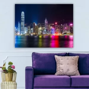 Image of 169954091_70100 Multicolor Decorative Canvas Painting