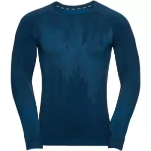 Image of Odlo Kinship Baselayer Top - Blue