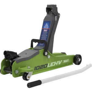 Image of Sealey 1020LE Low Entry Yankee Trolley Jack 2 Tonne Green