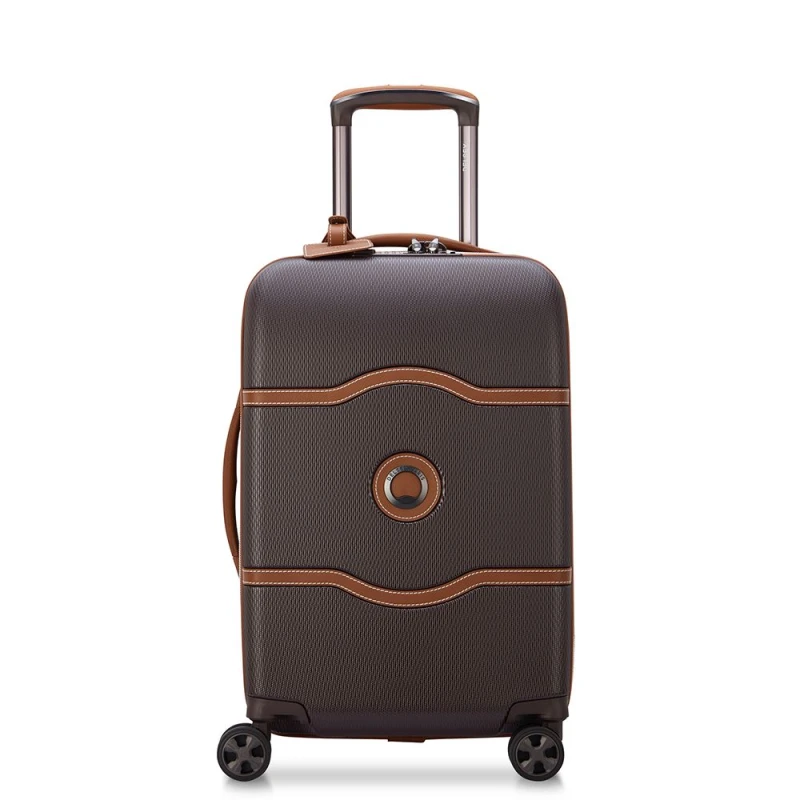 Image of Delsey 55cm 4 Double Wheels Cabin Trolley Suitcase - Chatelet Air 2.0 55cm 4 Double Wheels Cabin Trolley Suitcase - Chatelet Air 2.0 - 55(h) x35(w) x