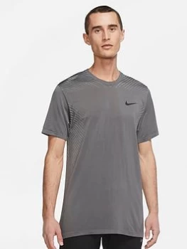 Image of Nike Dri-FIT Seamless T-Shirt - Grey Size XL Men