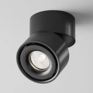 image of Maytoni Yin Surface Mounted Downlight Black 4000K