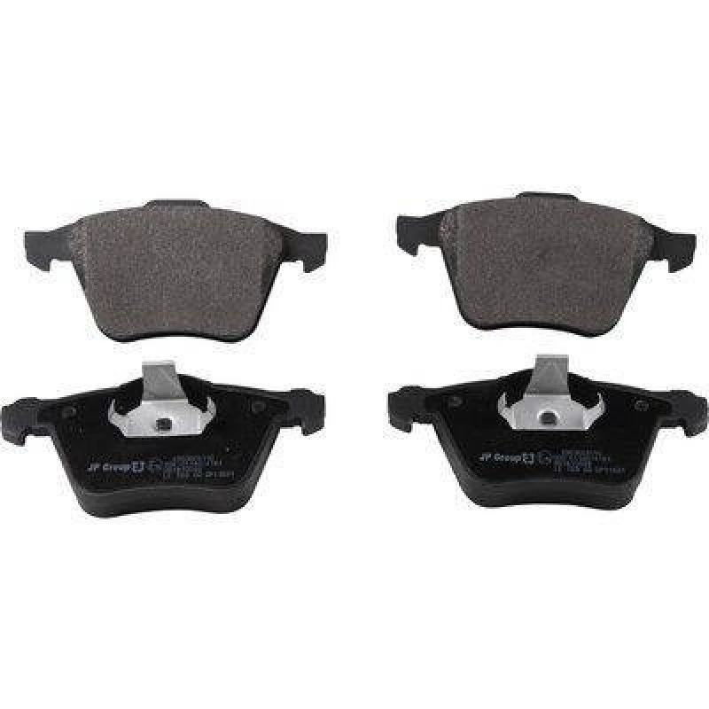 Image of JP GROUP 4963604110 Brake pad set JP Front Axle, excl. wear warning contact Brake Pad Set,disc brake (402)
