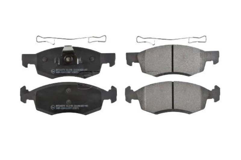 Image of SWAG 60 91 6750 Brake pad set Front Axle, with fastening material Brake Pad Set,disc brake (402)