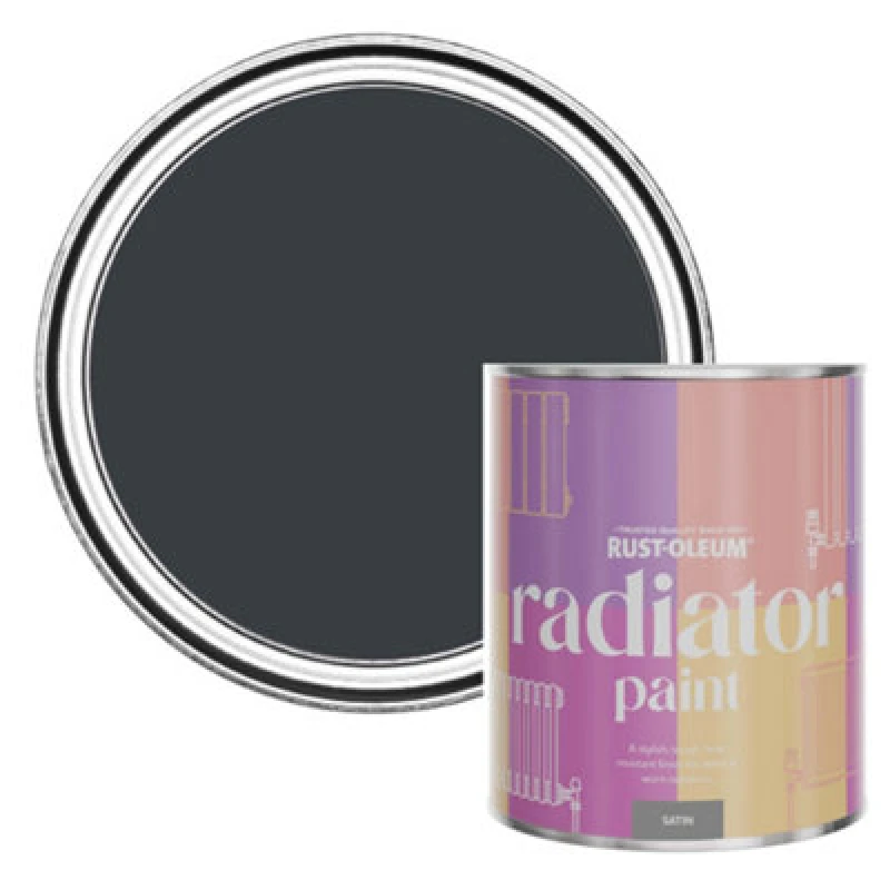 Image of Rust-Oleum Rust-Oleum Radiator Satin Paint 750ml - Anthracite