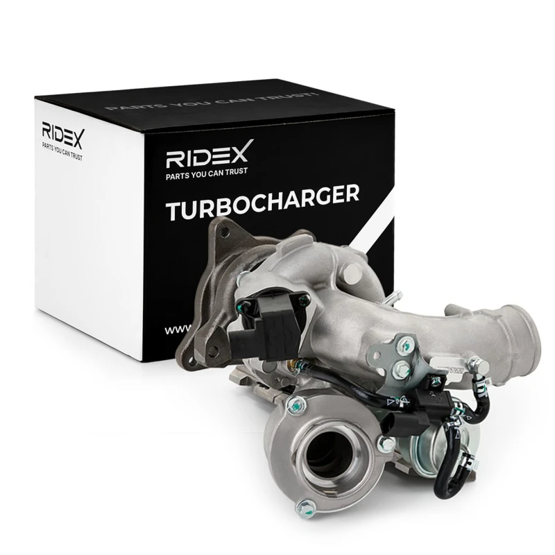Image of RIDEX 2234C10098 Turbocharger without gaskets/seals Charger,charging system (2234)