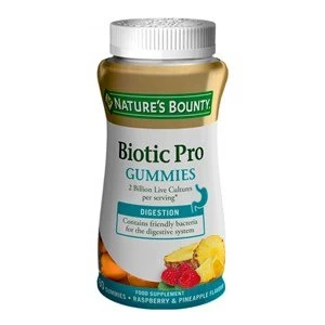 Image of Natureamp39s Bounty Biotic Pro Gummies 60 Gummies