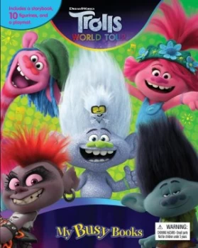 Image of Trolls World Tour Busy Book and Activity Set
