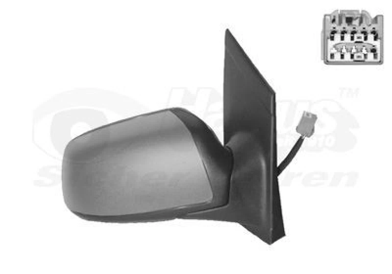 Image of VAN WEZEL Wing mirror VAN WEZEL 1863828
