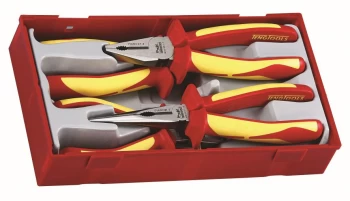 Image of Teng Tools TTV440 1000V Insulated 4 Piece Plier Set