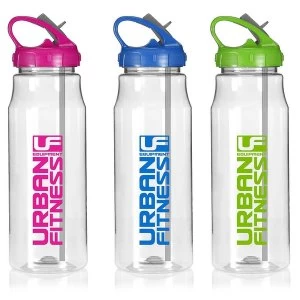 Image of Urban Fitness Hydro Drinks Bottle 700ml Clear/Pink