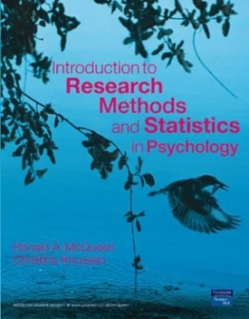 Image of Introduction to Research Methods and Statistics in Psychology by Ron Mcqueen Paperback