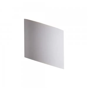 Image of Flush Wall Lamp, 6W LED, 3000K, 660lm, IP54, Sand White
