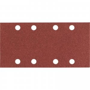 Image of Bosch Punched Hook and Loop Sanding Sheets 93mm x 186mm Assorted Pack of 10