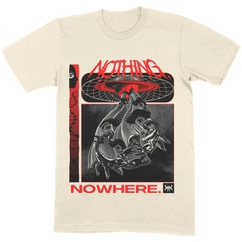 Nothing,Nowhere - Sci-Fi Scorpio Fight Unisex X-Large T-Shirt - White