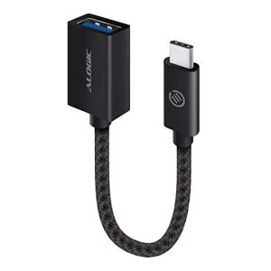 image of ALOGIC USB 3.1 (GEN 2) USB-C (Male) to USB-A (Female) Adapter - Prime Series - Black