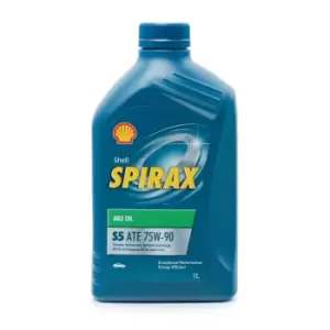 Image of SHELL Transmission Oil 550027983 VW,AUDI,MERCEDES-BENZ,Golf IV Schragheck (1J1),Golf V Schragheck (1K1),Passat Variant (3C5),GOLF VI (5K1)