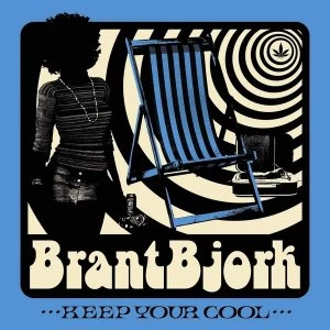 Image of Brant Bjork And The Bros - Keep Your Cool Limited Edition White Marbled Blue Vinyl