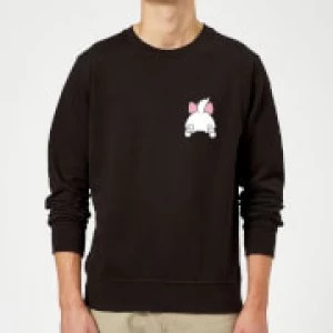 Image of Disney Marie Backside Sweatshirt - Black - XL