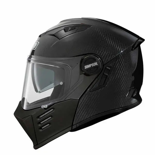 Image of Simpson Darksome Carbon ECE22.06 Modular Helmet Size M