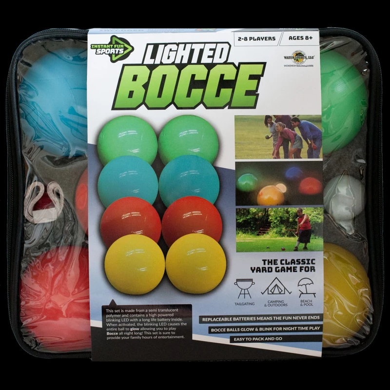 Image of Water Sports LLC Lighted Bocce Ball Set, Multi 80075-6