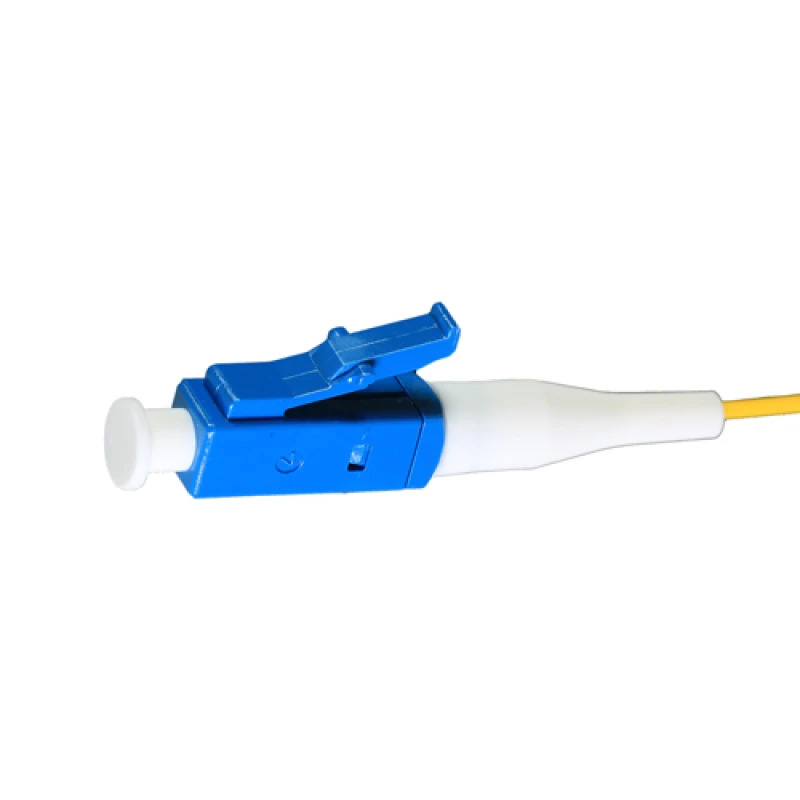 Image of Cablenet 1m OS2 9/125 LC Pigtail Yellow Fibre Pigtail 900um