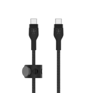 Image of Belkin BOOST↑CHARGE PRO Flex USB cable 1m USB 2.0 USB C Black
