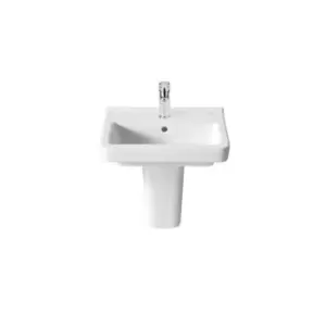 image of Dama-N Compact Wall-hung/vanity Basin 450 x 320mm - 1 Taphole